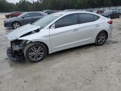 Salvage cars for sale from Copart Ocala, FL: 2018 Hyundai Elantra SEL