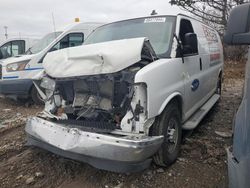 Chevrolet salvage cars for sale: 2019 Chevrolet Express G2500