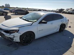 Salvage cars for sale at New Orleans, LA auction: 2021 Chevrolet Malibu LT