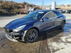 Salvage cars for sale at Reno, NV auction: 2018 Tesla Model 3