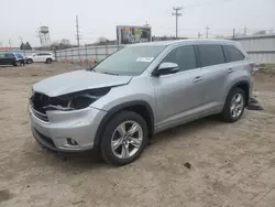 Toyota Highlander salvage cars for sale: 2016 Toyota Highlander Limited