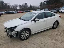 Salvage cars for sale at North Billerica, MA auction: 2015 Subaru Legacy 2.5I Premium