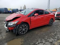 Salvage cars for sale at Hayward, CA auction: 2013 Honda Civic SI