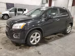 Salvage cars for sale from Copart Avon, MN: 2015 Chevrolet Trax LTZ