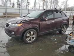 Salvage cars for sale at Spartanburg, SC auction: 2013 KIA Sorento EX