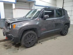 Jeep salvage cars for sale: 2018 Jeep Renegade Trailhawk