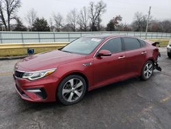 Salvage cars for sale at Bridgeton, MO auction: 2019 KIA Optima LX