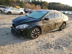 Nissan salvage cars for sale: 2018 Nissan Sentra SR Turbo