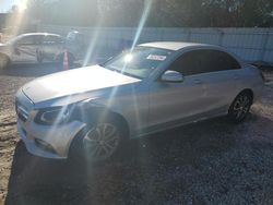 Mercedes-Benz salvage cars for sale: 2015 Mercedes-Benz C 300 4matic