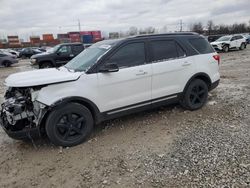 Salvage cars for sale at Columbus, OH auction: 2018 Ford Explorer XLT