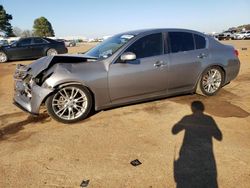 Salvage cars for sale at Longview, TX auction: 2007 Infiniti G35