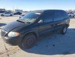 Salvage cars for sale from Copart Grand Prairie, TX: 2001 Chrysler Voyager