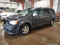 Salvage cars for sale at Lansing, MI auction: 2012 Dodge Grand Caravan SXT