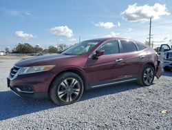 Salvage cars for sale at Riverview, FL auction: 2015 Honda Crosstour EXL