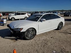 Salvage cars for sale at Houston, TX auction: 2018 Audi A6 Prestige