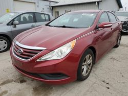 Salvage cars for sale from Copart Pekin, IL: 2014 Hyundai Sonata GLS