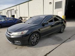 Salvage cars for sale at Gaston, SC auction: 2015 Honda Accord Sport