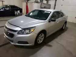 Salvage cars for sale from Copart Anchorage, AK: 2015 Chevrolet Malibu LS