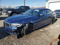 Salvage cars for sale at Chicago Heights, IL auction: 2022 BMW 530 XI