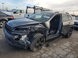 Salvage cars for sale at Indianapolis, IN auction: 2016 Jeep Cherokee Latitude