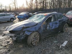 Salvage cars for sale at Waldorf, MD auction: 2018 Acura TLX Tech