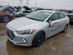 Salvage cars for sale at Elgin, IL auction: 2017 Hyundai Elantra SE