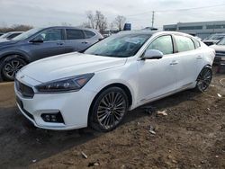 Salvage cars for sale at Chicago Heights, IL auction: 2019 KIA Cadenza Luxury