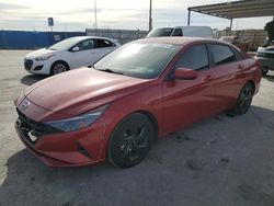 Salvage cars for sale at Anthony, TX auction: 2022 Hyundai Elantra Blue