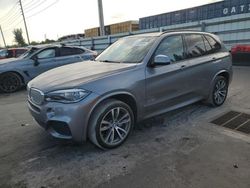 Salvage cars for sale at Miami, FL auction: 2015 BMW X5 XDRIVE50I