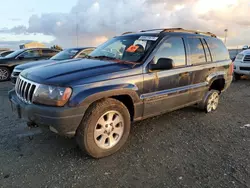 Jeep salvage cars for sale: 2001 Jeep Grand Cherokee Laredo