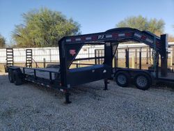 Salvage trucks for sale at San Antonio, TX auction: 2022 PJ Trailer