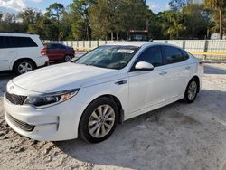 Salvage cars for sale at Fort Pierce, FL auction: 2018 KIA Optima LX