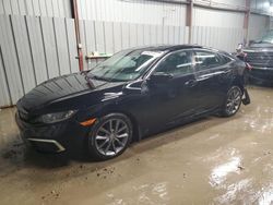 Honda salvage cars for sale: 2019 Honda Civic EX