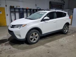 Salvage cars for sale at Candia, NH auction: 2015 Toyota Rav4 XLE