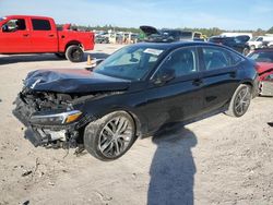 Salvage cars for sale at Houston, TX auction: 2022 Honda Civic Touring