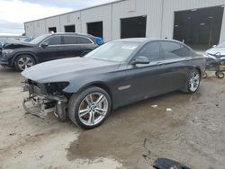 Salvage cars for sale at Jacksonville, FL auction: 2013 BMW 750 LI