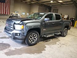 Salvage cars for sale from Copart West Mifflin, PA: 2015 GMC Canyon SLE