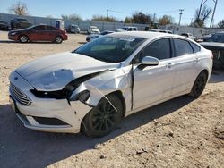 Salvage cars for sale at Oklahoma City, OK auction: 2017 Ford Fusion SE