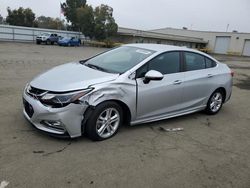 Chevrolet salvage cars for sale: 2016 Chevrolet Cruze LT