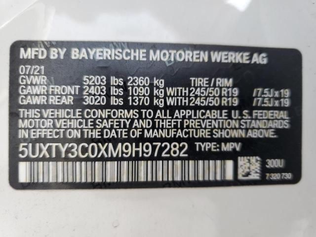 2021 BMW X3 SDRIVE30I