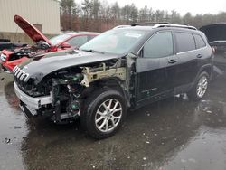 Salvage cars for sale at Exeter, RI auction: 2015 Jeep Cherokee Latitude