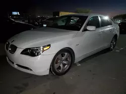 Salvage cars for sale at North Las Vegas, NV auction: 2005 BMW 530 I