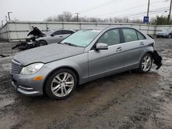 Mercedes-Benz salvage cars for sale: 2012 Mercedes-Benz C 300 4matic