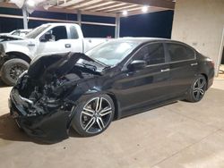 Honda salvage cars for sale: 2016 Honda Accord Sport