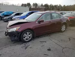 Salvage cars for sale at Exeter, RI auction: 2010 Honda Accord LXP