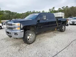 Salvage cars for sale at Houston, TX auction: 2015 Chevrolet Silverado K3500 LT