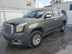 GMC Yukon salvage cars for sale: 2017 GMC Yukon XL Denali