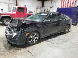 Salvage cars for sale at Billings, MT auction: 2018 Honda Civic EX