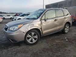 Salvage cars for sale at Fredericksburg, VA auction: 2015 Subaru Forester 2.5I Premium