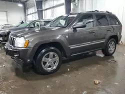 Salvage cars for sale at Ham Lake, MN auction: 2005 Jeep Grand Cherokee Limited